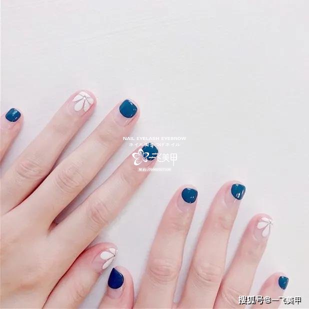 雛菊元素在春天做在手上，那是一種春的氣息