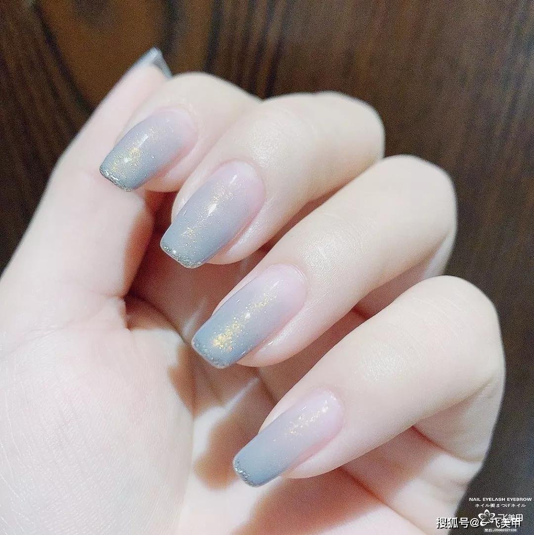 初春做漸變美甲，真的很美~