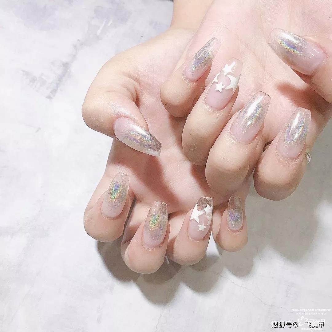 初春做漸變美甲，真的很美~
