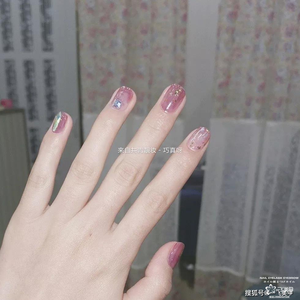 初春做漸變美甲，真的很美~