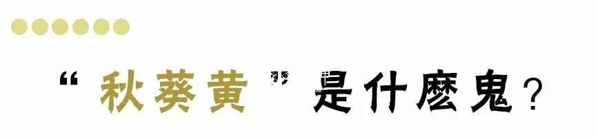 春天就是要 “ 搞黃色 ”??！