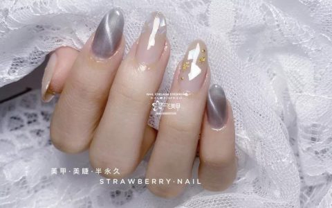 這些橢圓型美甲也太太太太顯手長了吧
