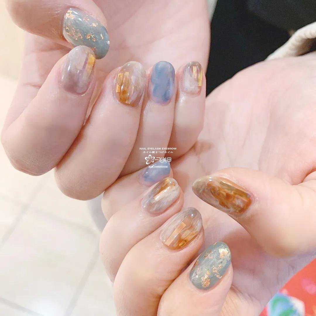 油畫風(fēng)美甲真的絕了！誰(shuí)做誰(shuí)美！
