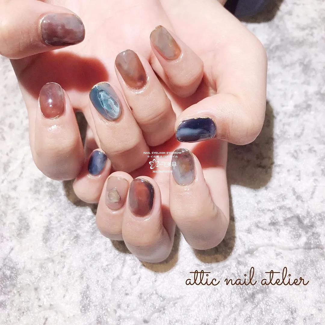 油畫風(fēng)美甲真的絕了！誰做誰美！