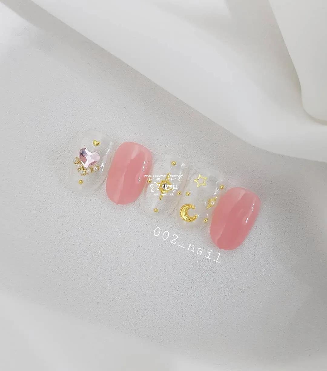 美少女戰(zhàn)士美甲，少女心炸裂了
