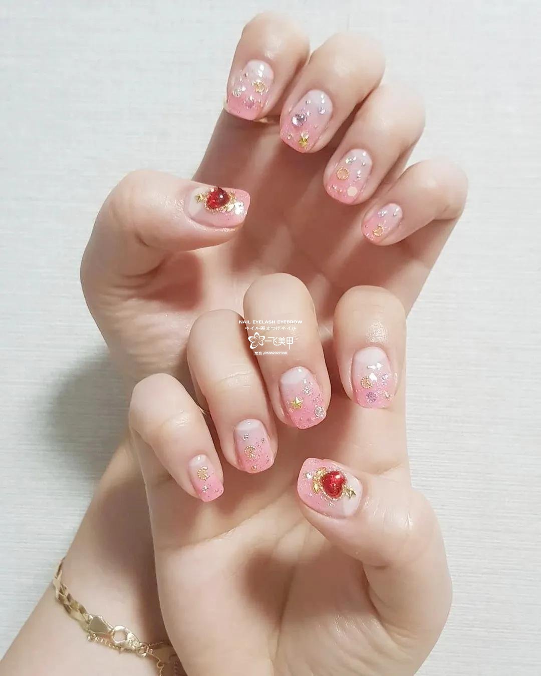 美少女戰(zhàn)士美甲，少女心炸裂了