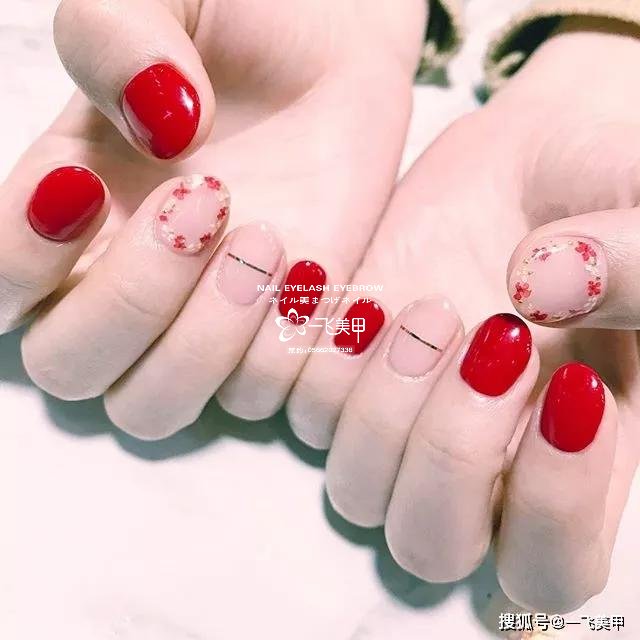 干花美甲要怎么搭才好看呢？