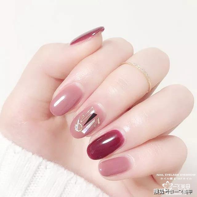 超仙氣的透感碎玻璃美甲，誰做誰美