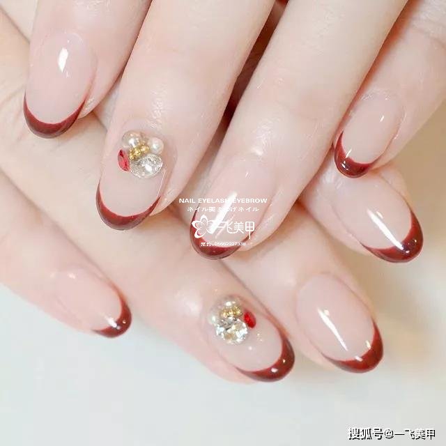 極簡風法式美甲！太高級了！