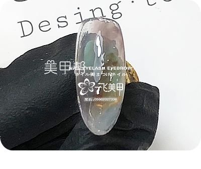 2020新款大理石紋美甲詳細圖文教程