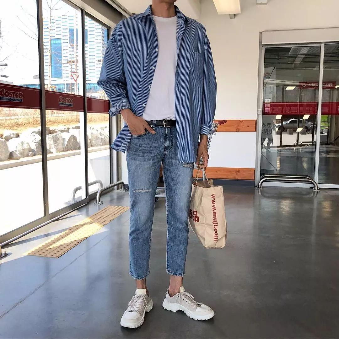 男生丨簡約干凈的日常穿搭