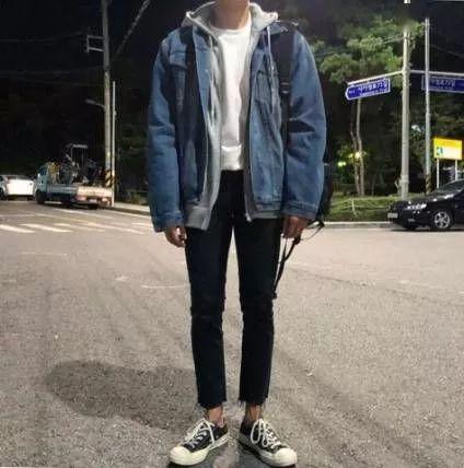 男生丨簡約干凈的日常穿搭