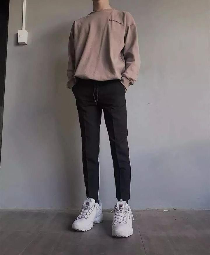 男生丨簡約干凈的日常穿搭