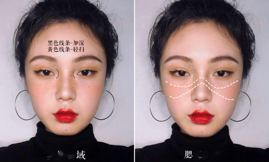 五官扁平，眼睛小，鼻子塌的女生怎么打扮才好看？