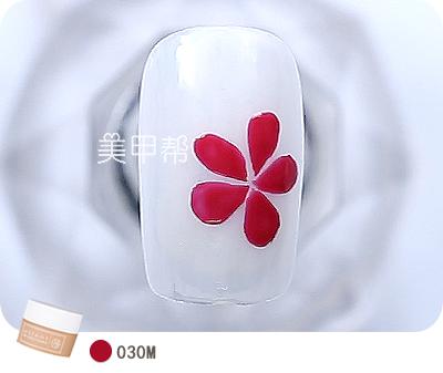 美甲教程 | 3款清新花卉美甲
