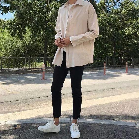男生丨簡約干凈的日常穿搭