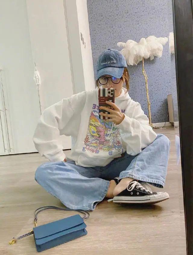 37歲吳昕變身穿搭博主，瘦下來以后衣品越來越在線，減齡又好看