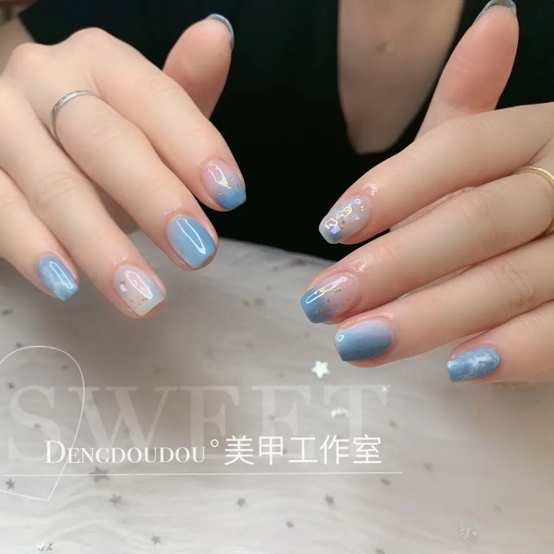 超適合夏天的半透果凍甲~自帶清涼感