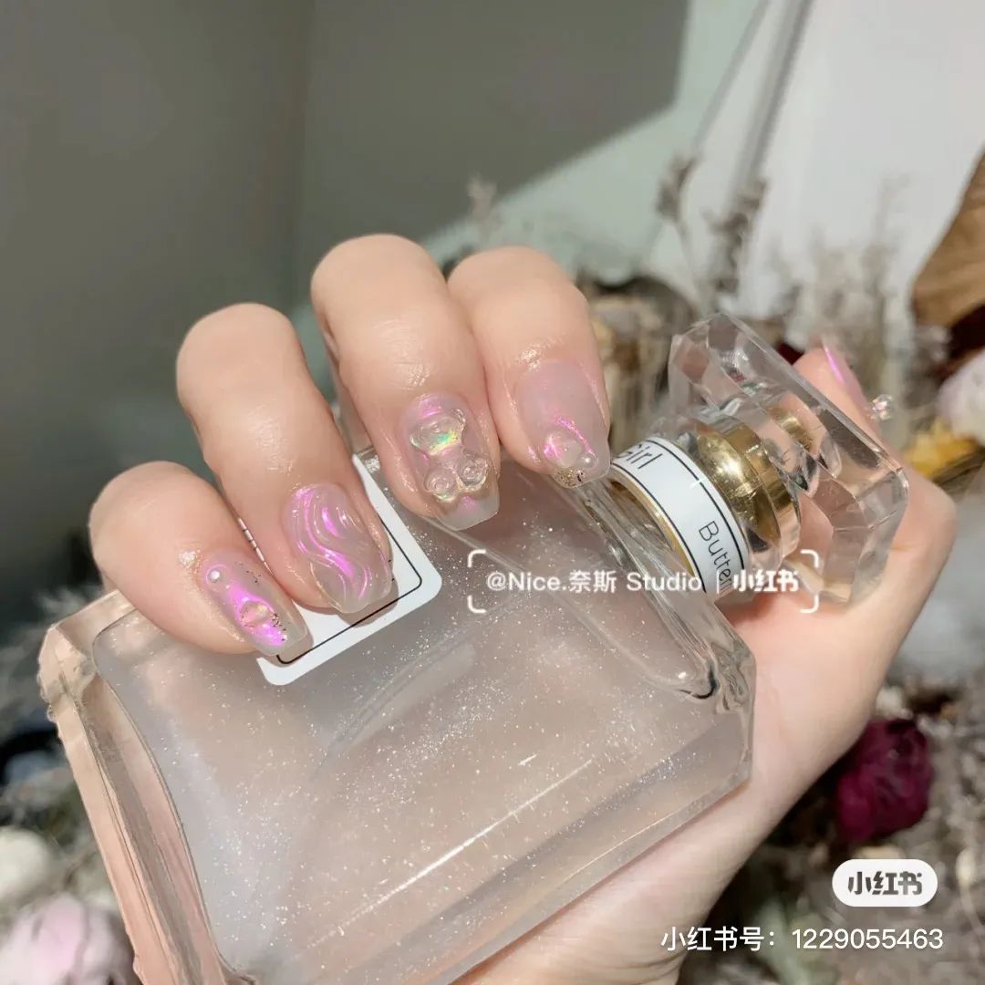 小熊軟糖美甲？可愛(ài)瘋了