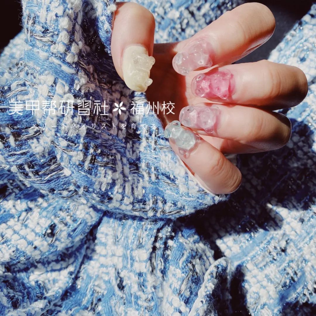 小熊軟糖美甲？可愛(ài)瘋了