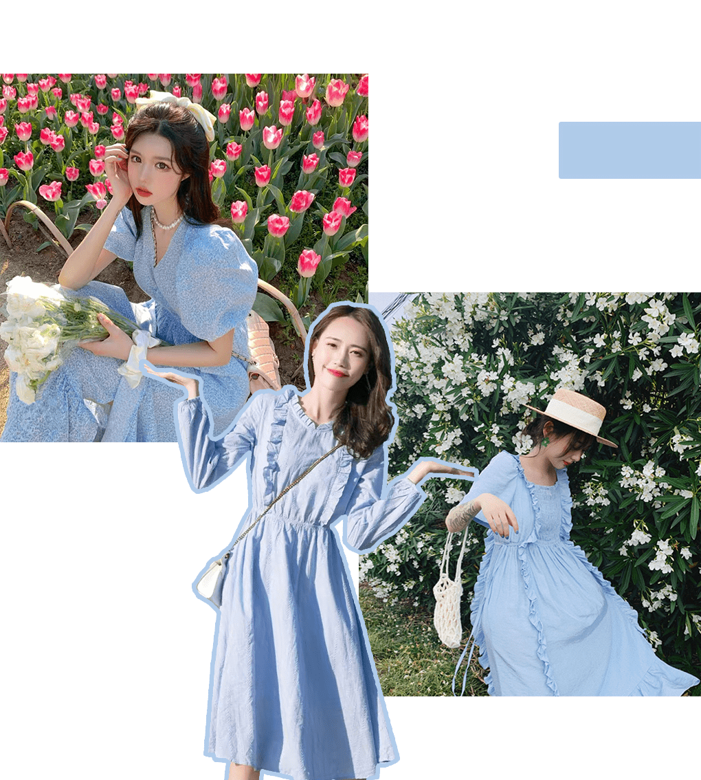 2020大火顏色除了香芋紫還有“ 嬰兒藍” ！顯白又少女，看一眼就淪陷！