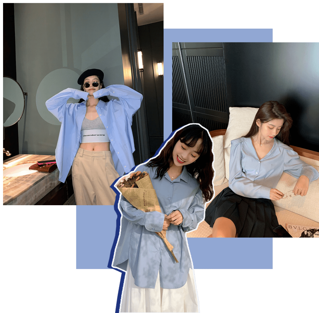 2020大火顏色除了香芋紫還有“ 嬰兒藍” ！顯白又少女，看一眼就淪陷！
