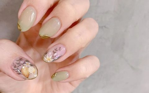 大愛復(fù)古風(fēng)美甲！時(shí)髦！高級！