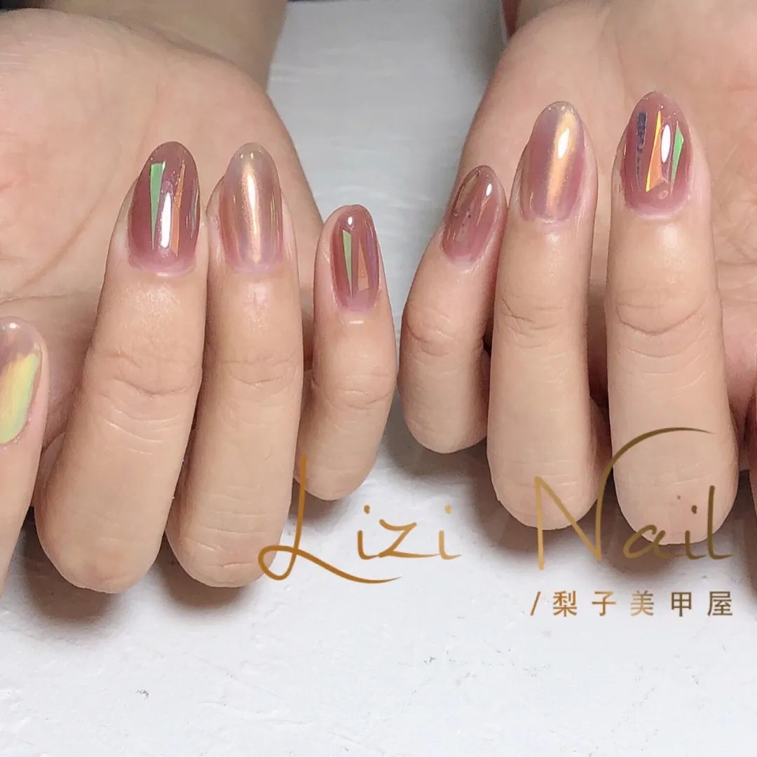 橢圓形指甲最適合的美甲款式！