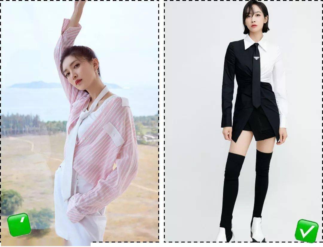 襯衫+半裙，“初戀風(fēng)”好看爆了?。?！