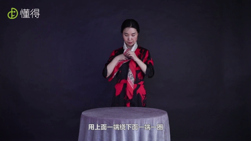 視頻教你絲巾的各種圍法