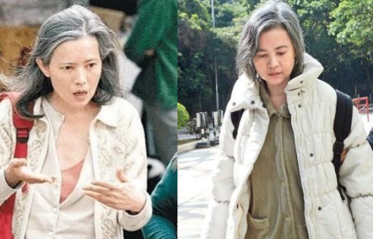 54歲藍(lán)潔瑛近照曝光，滿臉皺紋面容蒼老