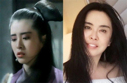 54歲藍(lán)潔瑛近照曝光，滿臉皺紋面容蒼老