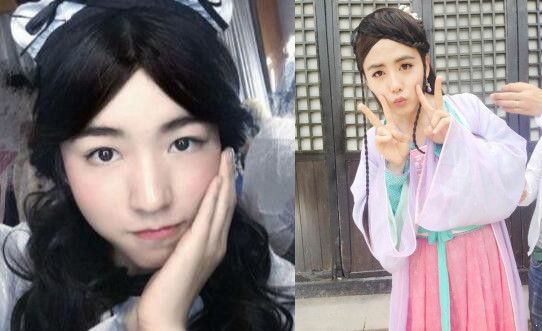劉昊然女裝竟撞臉楊冪，男星妖起來女星通通靠邊站