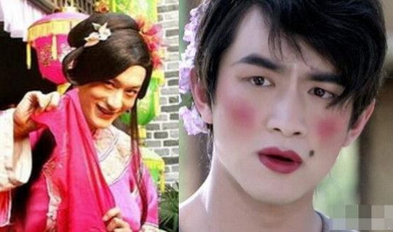 劉昊然女裝竟撞臉楊冪，男星妖起來女星通通靠邊站