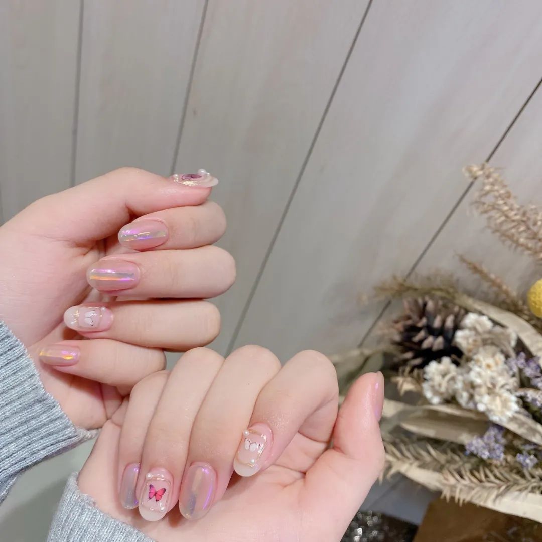 壓箱底的仙女系美甲，實(shí)在太美啦