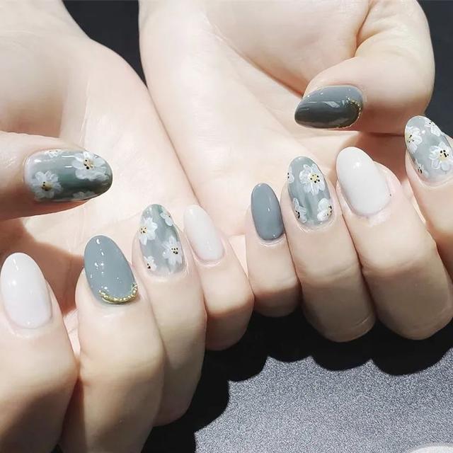 又復(fù)古又有國風(fēng)的美甲款式，大愛太美了