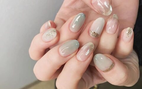 讓人心動的溫柔日系美甲，太仙了