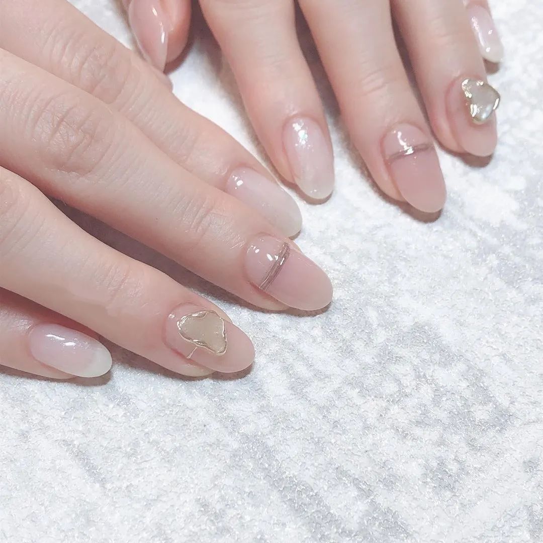 讓人心動的溫柔日系美甲，太仙了