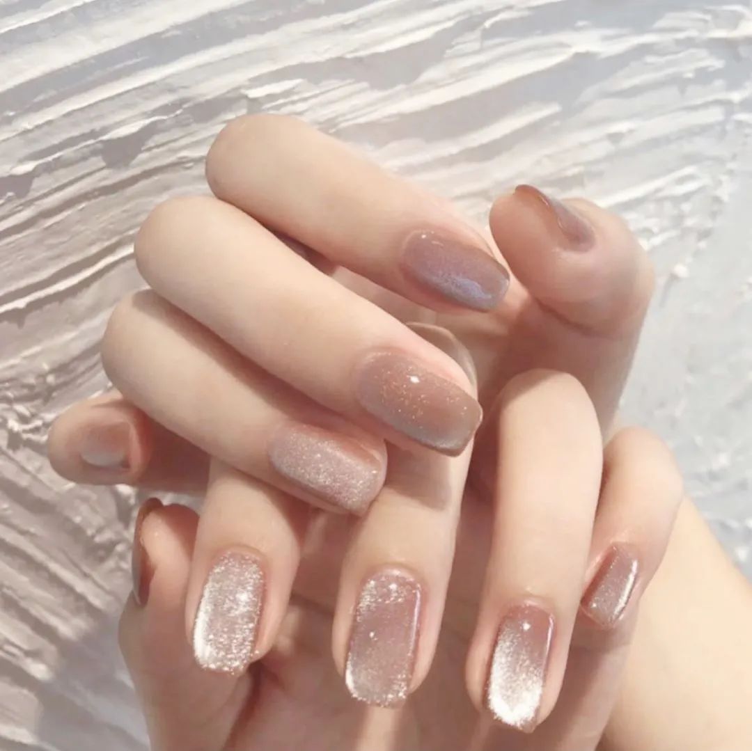 讓人心動的溫柔日系美甲，太仙了