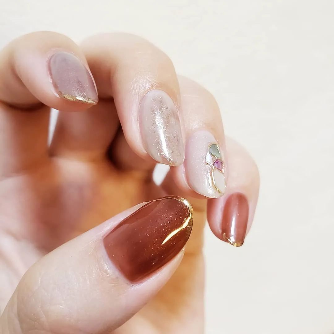 讓人心動的溫柔日系美甲，太仙了