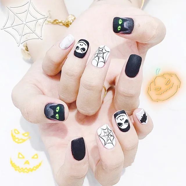 來咯！來咯！它來咯！萬圣節(jié)主題美甲來啦！