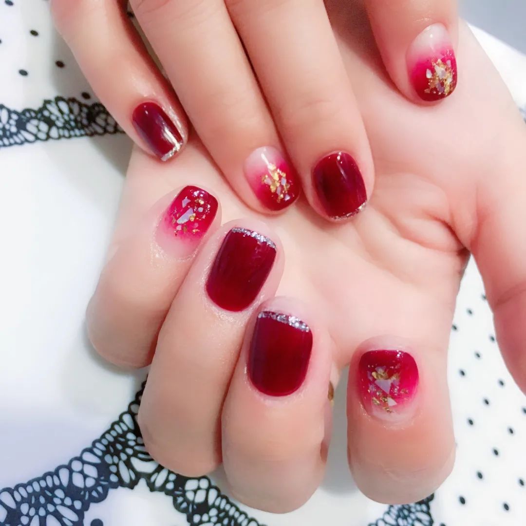 適合過年的80款紅色系美甲！旺運(yùn)又喜慶！