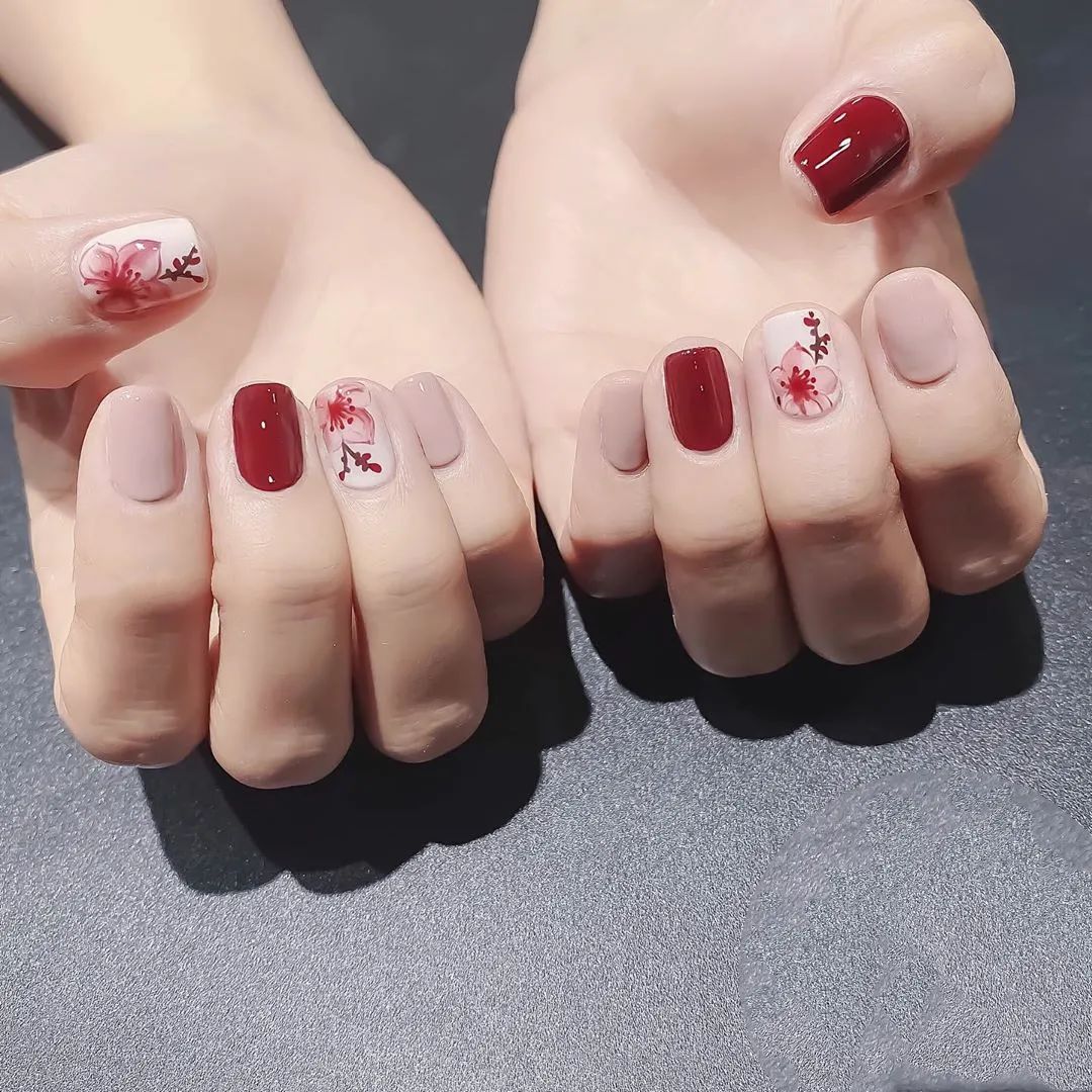 適合過年的80款紅色系美甲！旺運又喜慶！