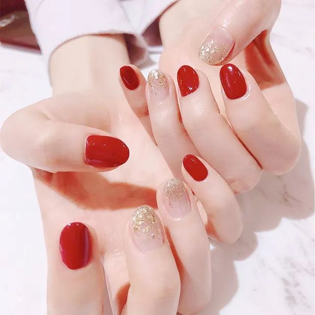 適合過(guò)年的80款紅色系美甲！旺運(yùn)又喜慶！