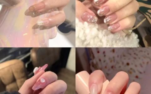 輕奢日式美甲，精致仙女必做的美甲款式