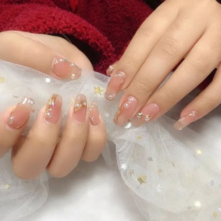 甜到心坎的美甲！最適合2021年春天的溫柔風(fēng)美甲