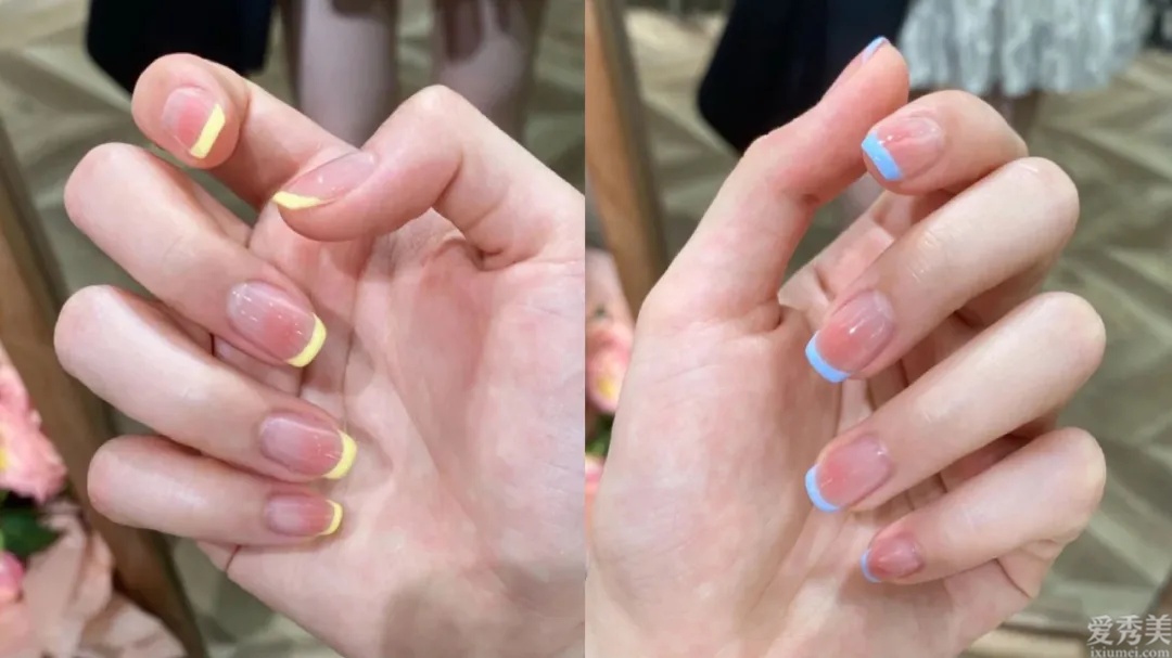 不容易撞款的法式美甲，簡易大方，藝術創(chuàng)意感十足