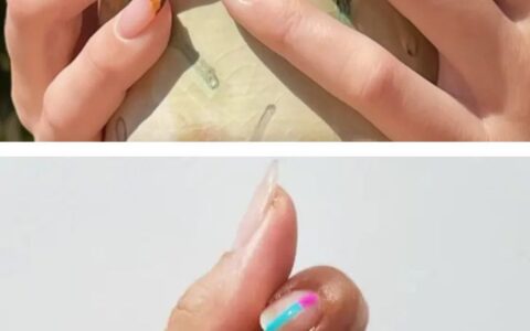 那么經(jīng)典的法式美甲，如果雙層就太時(shí)髦了