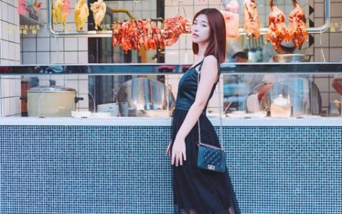 肩寬適合的裙子圖片 揭秘肩寬女生的搭配小技巧