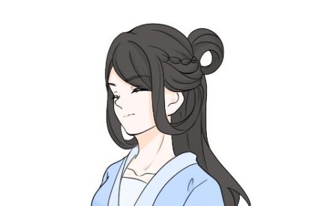 漢服簡(jiǎn)單的發(fā)型